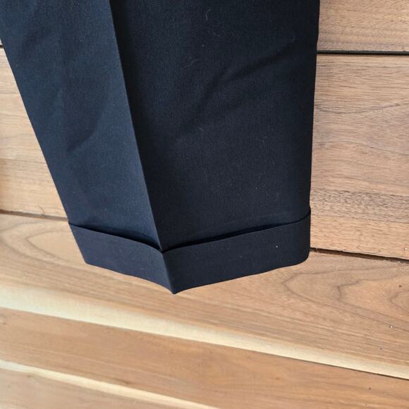 Cutter & Buck Mens Dress Pants Minimalist Preppy Office 36 x31 Black Pleated - Picture 4 of 12